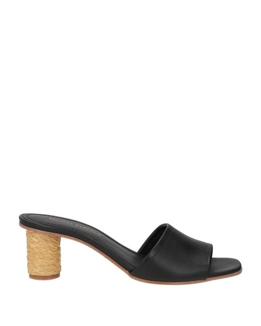 Paloma Barceló Black Sandals
