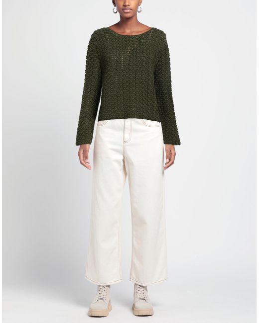 Alberta Ferretti Green Sweater