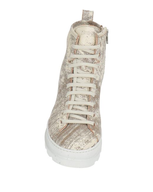 Camper Natural Ankle Boots Leather