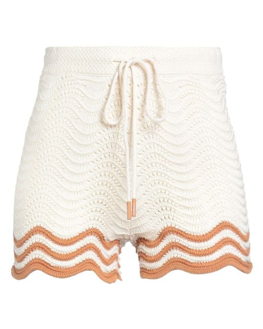 Zimmermann Natural Shorts & Bermuda Shorts