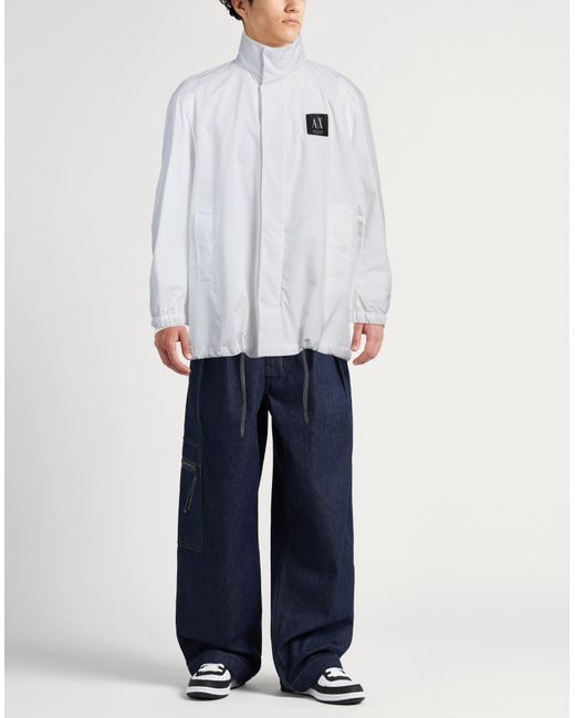 ARMANI EXCHANGE Jacket in White for Men Lyst UK