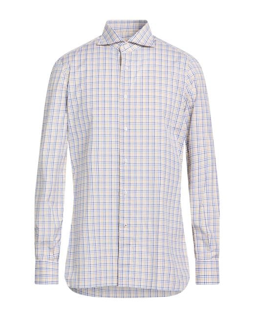 Isaia White Shirts for men