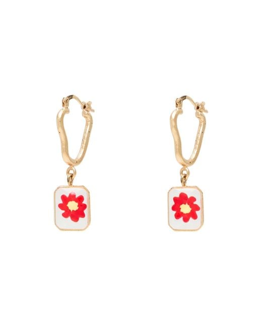 Pendiente Marni de color White