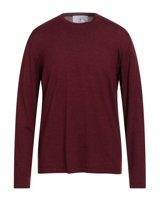 Pullover di Seven Gauge in Red da Uomo