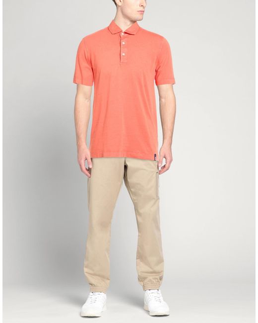 Drumohr Pink Polo Shirt for men
