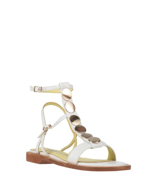 Apepazza White Sandals