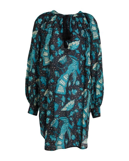 Ulla Johnson Blue Mini Dress