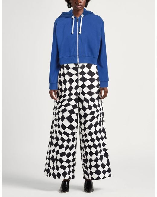 Jijil Blue Sweatshirt Cotton, Polyester, Polyamide, Nylon, Elastane