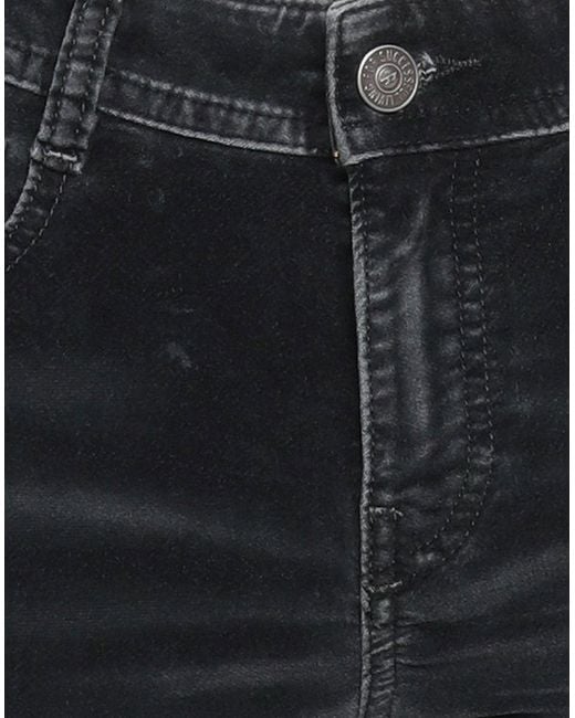 DIESEL Blue Pants Cotton, Polyester, Elastane