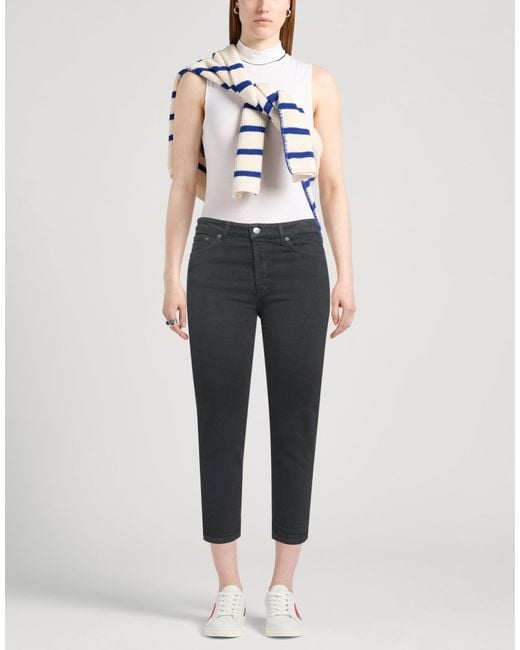 Dondup Gray Jeans Cotton, Elastane