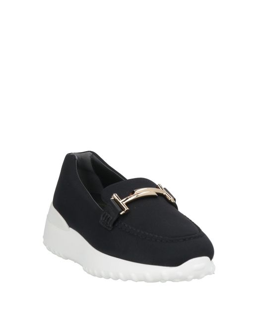 TOD'S HAPPY MOMENTS by ALBER ELBAZ Black Loafers