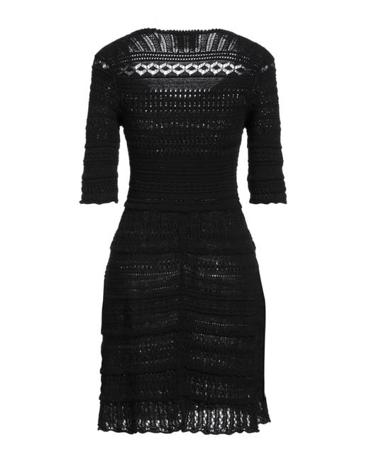 Isabel Marant Black Mini Dress Cotton