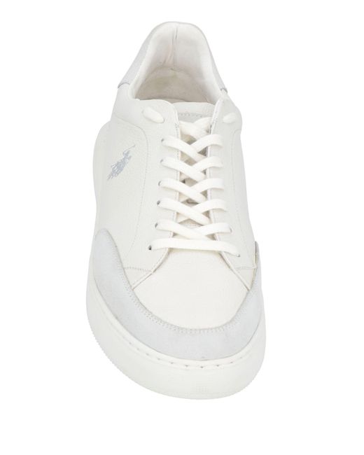 U.S. POLO ASSN. White Trainers for men