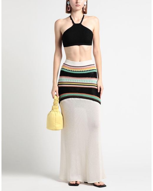 Gonna Lunga di Chloé in White