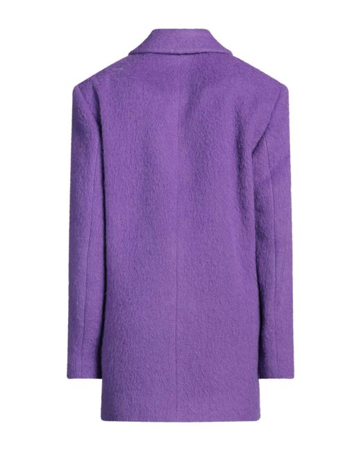 MSGM Purple Coat