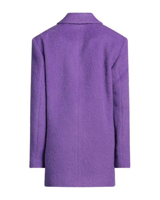 Abrigo MSGM de color Purple