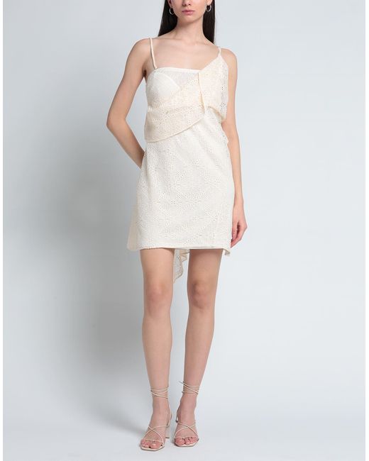 DSquared² White Mini Dress