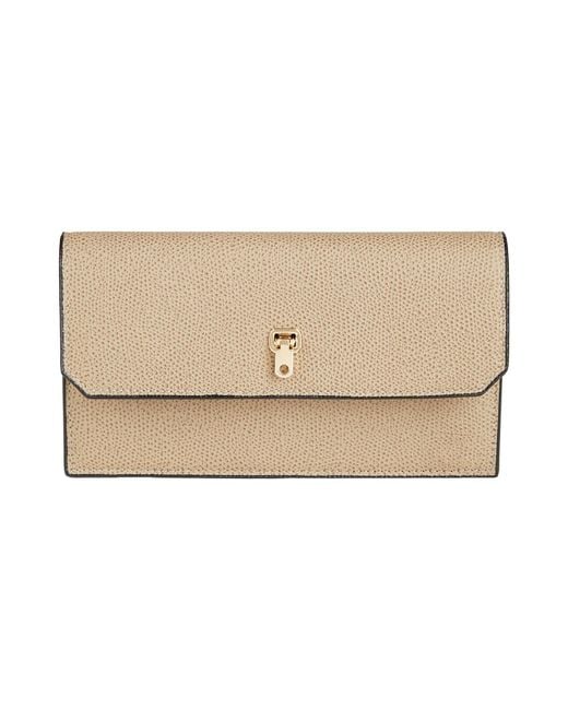 Valextra Natural Wallet