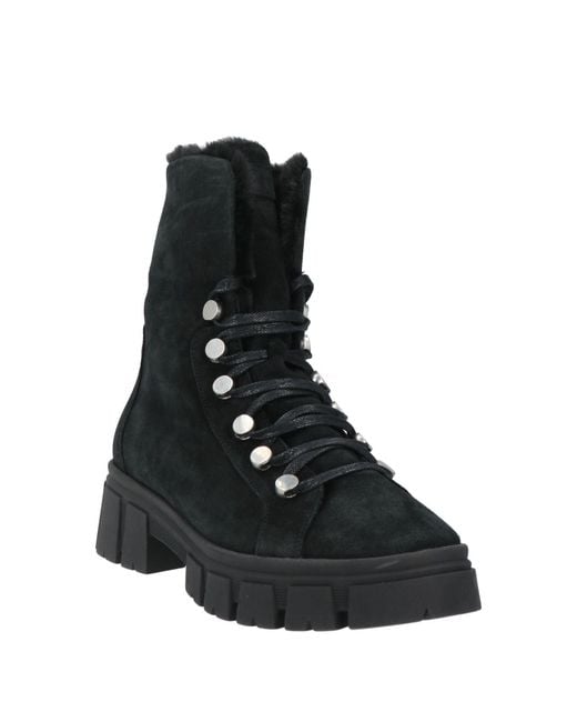 Cerruti 1881 Black Ankle Boots Cow Leather