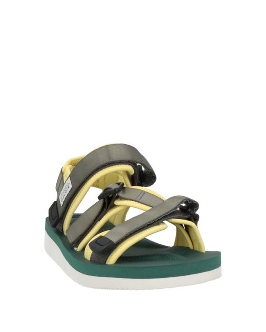 Suicoke Green Sandals for men