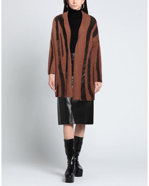 Alpha Studio Brown Cardigan