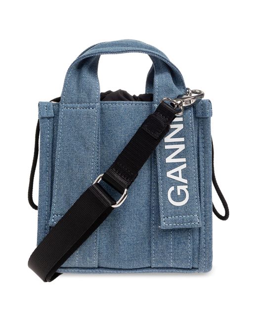 Ganni Blue Handtaschen