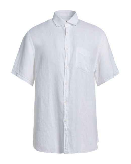 Camicia di Trussardi in White da Uomo