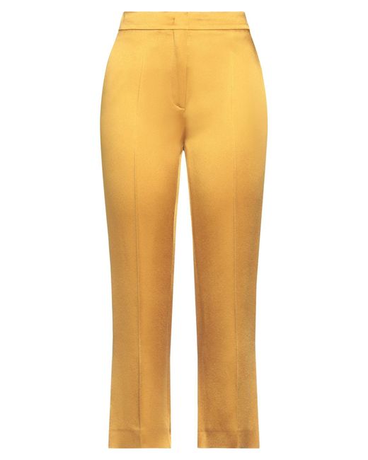 Pantalon Rochas en coloris Yellow