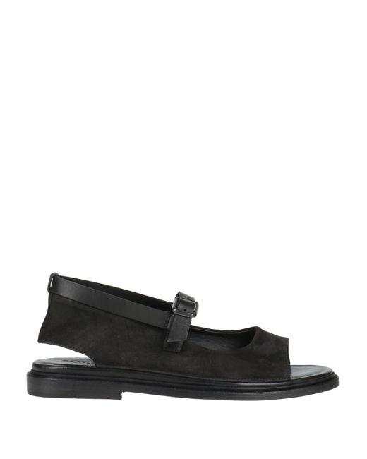 Pantanetti Black Sandals