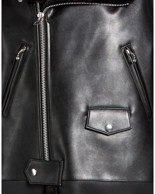 Junya Watanabe Black Coat Polyurethane Resin