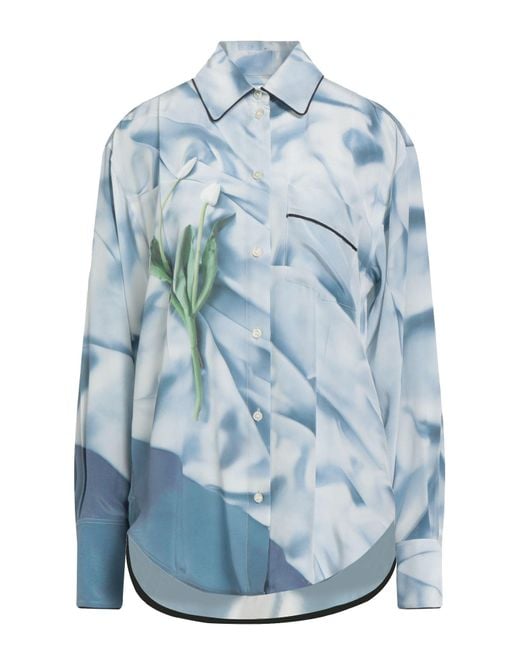 Victoria Beckham Blue Shirt