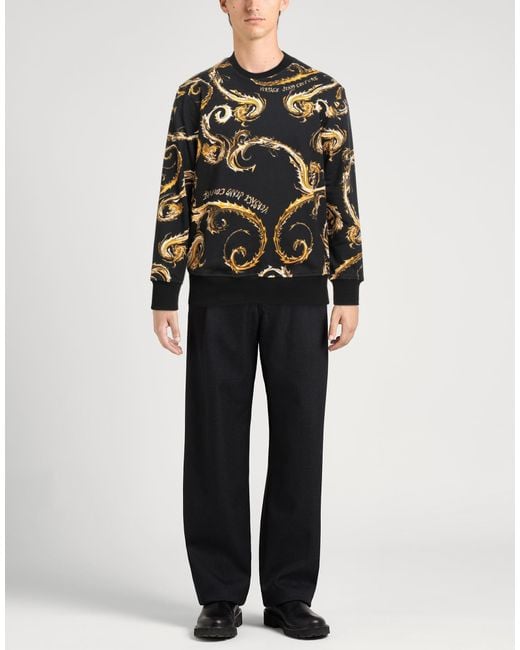 Versace Jeans Couture Black Sweatshirt for men