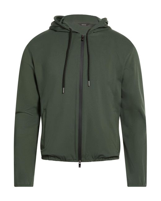 Tombolini Green Running Jacket Polyamide, Elastane for men