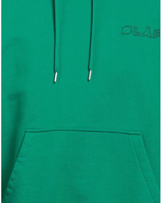 Olaf Hussein Green Sweatshirt for men
