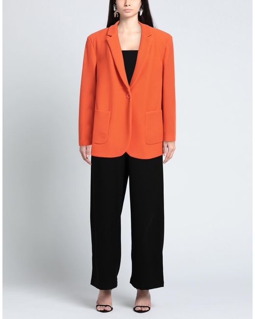 SEVENTY VENEZIA Orange Blazer