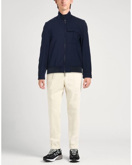 Paltò Blue Arturo B-Stretch Wool Jacket Virgin Wool, Elastane, Polyester, Polyamide for men