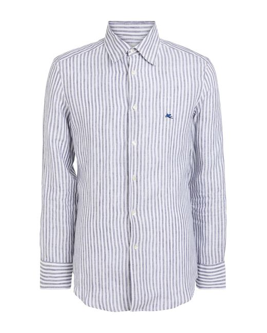 Camicia di Etro in Blue da Uomo