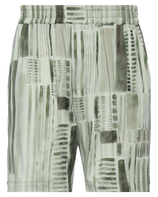 Daniele Fiesoli Green Shorts & Bermuda Shorts for men