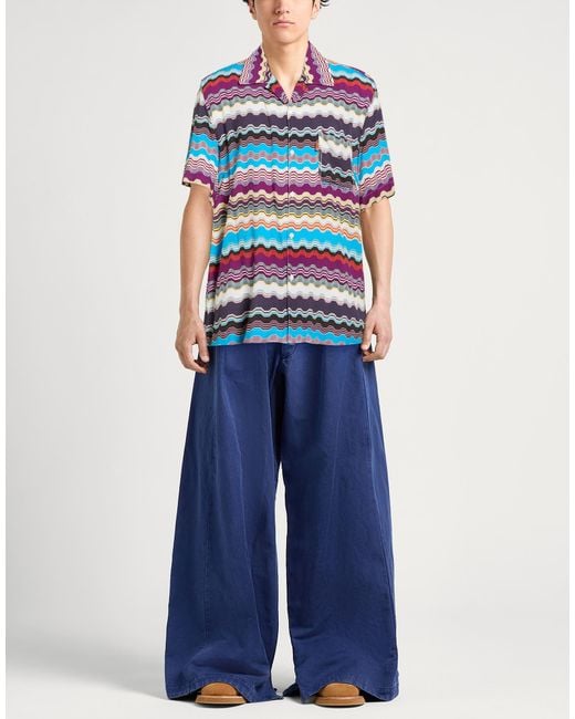 Camicia di Missoni in Purple da Uomo