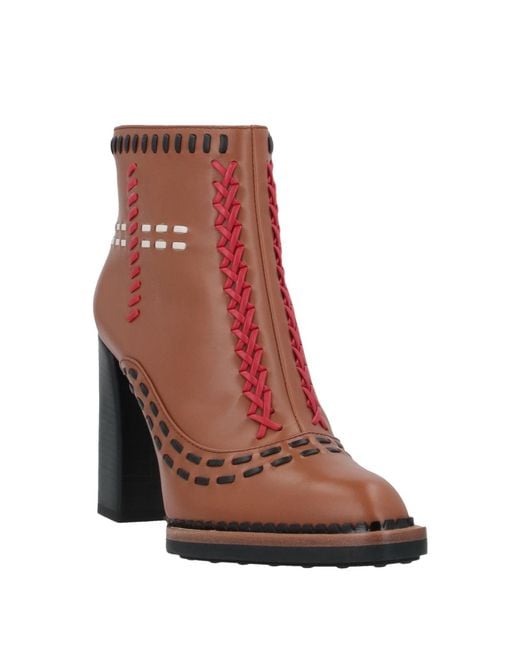 Bottines Tod's en coloris Brown