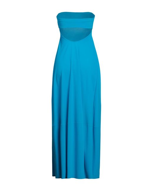 Nina Ricci Blue Maxi Dress