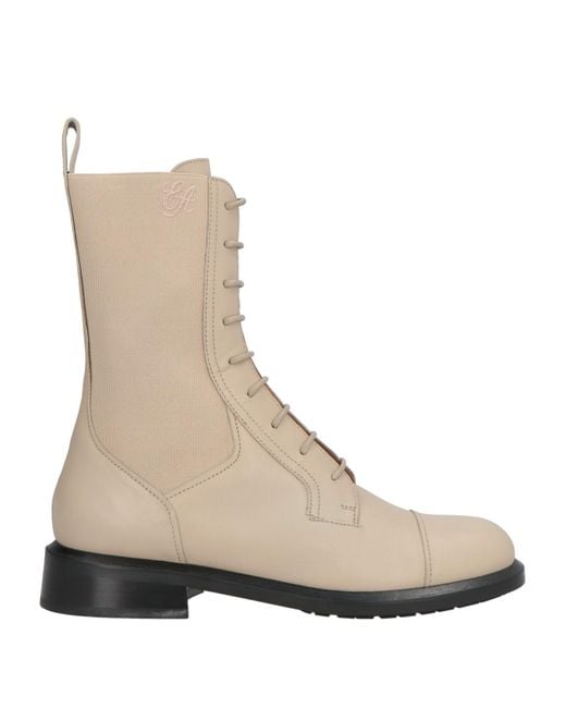 Emporio Armani Natural Ankle Boots