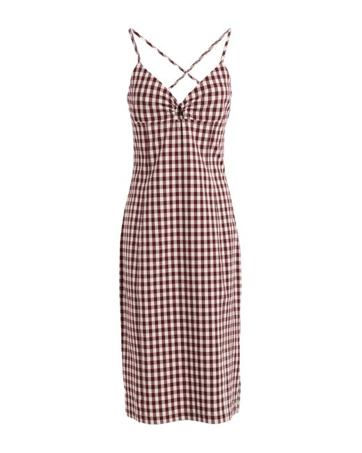 Tommy Hilfiger Purple Midi-Kleid