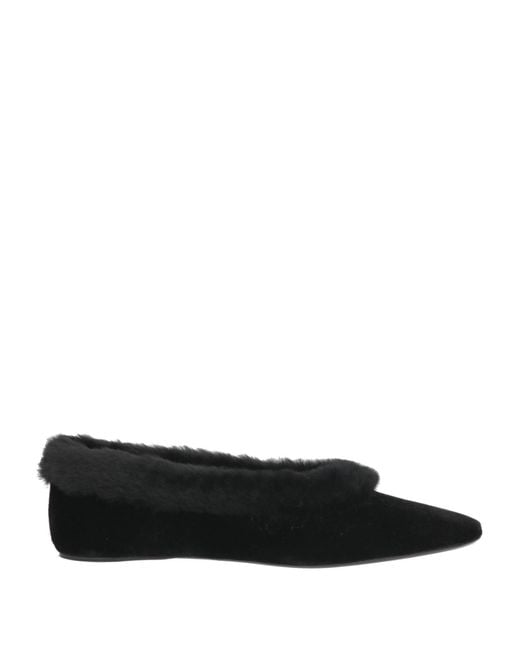 Totême  Black Ballet Flats