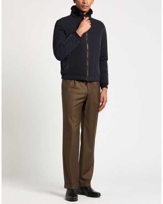 Moorer Blue Puffer Polyester for men