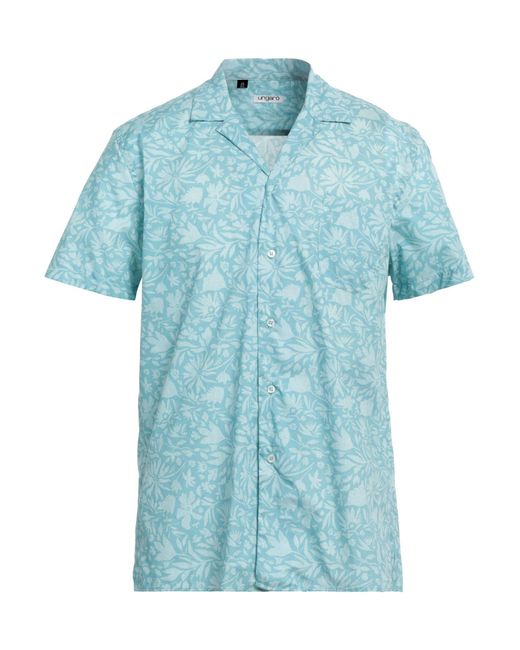 Camicia di Emanuel Ungaro in Blue da Uomo