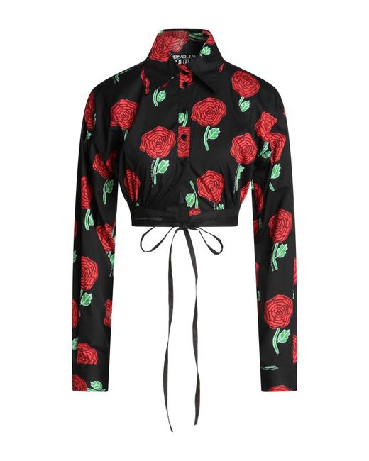 Versace Jeans Couture Black Shirt Cotton