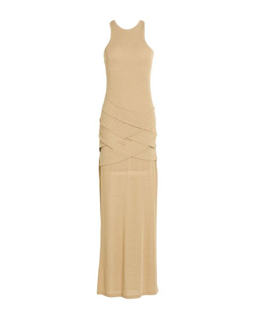 Nanushka Natural Maxi Dress