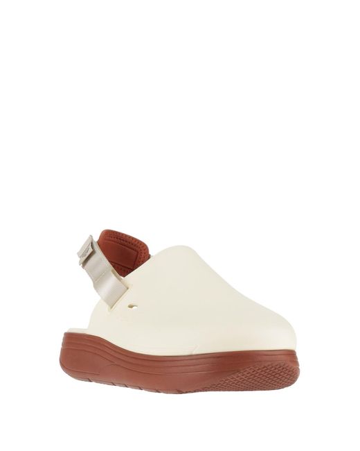Suicoke White Mules & Clogs for men