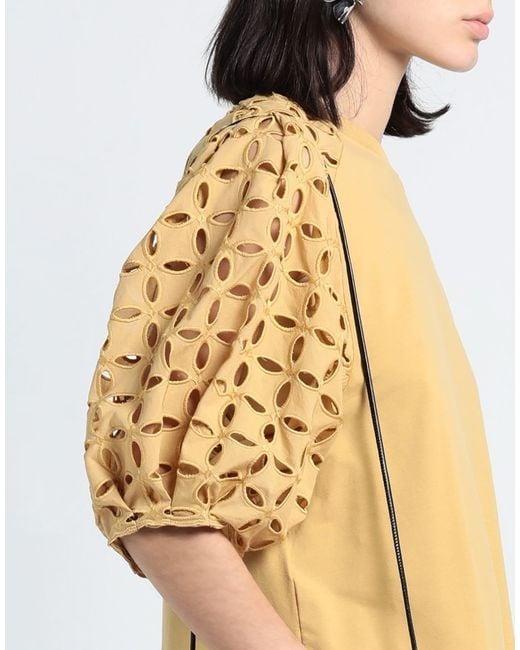 Alberta Ferretti Natural T-shirt